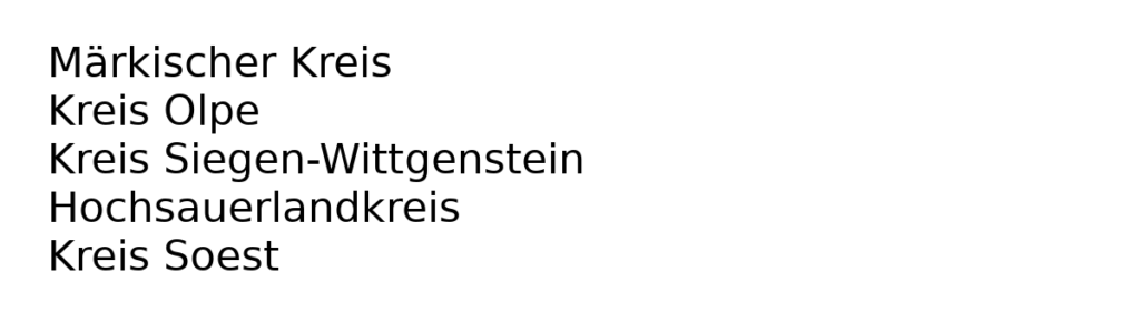 kreise suedwestfalen transparent
